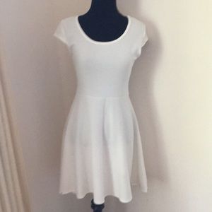 Myth white flared dress